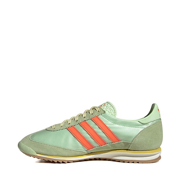 alternate view Womens adidas SL 72 OG Athletic Shoe - Semi Green Spark / Solar Orange / Off WhiteALT1