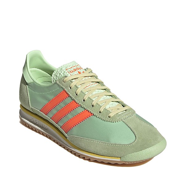 alternate view Womens adidas SL 72 OG Athletic Shoe - Semi Green Spark / Solar Orange / Off WhiteALT5