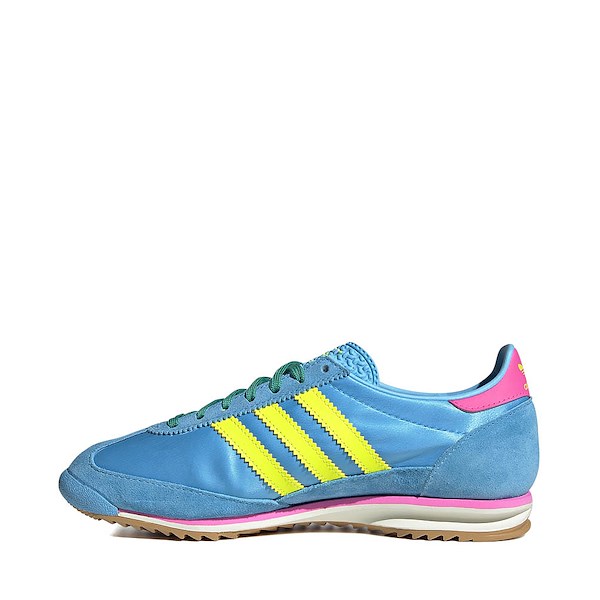 alternate view Womens adidas SL 72 OG Athletic Shoe - Sky Rush / Solar Yellow / Lucid PinkALT1