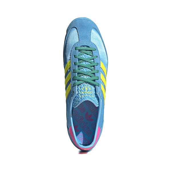 alternate view Womens adidas SL 72 OG Athletic Shoe - Sky Rush / Solar Yellow / Lucid PinkALT2