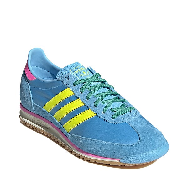alternate view Womens adidas SL 72 OG Athletic Shoe - Sky Rush / Solar Yellow / Lucid PinkALT5