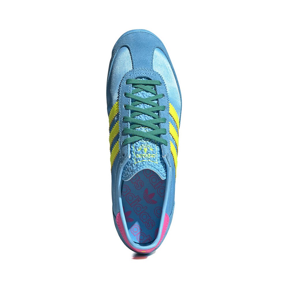 国内配送 adidas SL 72 OG W SKY RUSH/SOLAR YELLOW/LUCID PINK Womens adidas SL 72 OG Athletic Shoe - Sky Rush / Solar