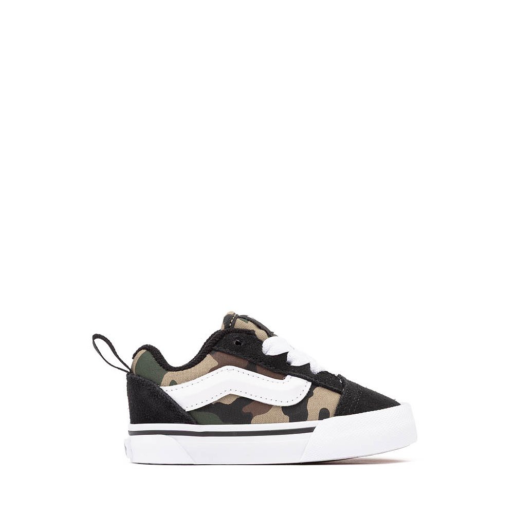 Vans Knu Skool Skate Shoe - Baby / Toddler - Black / Camo