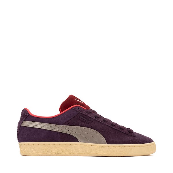 Purple suede puma shoes best sale