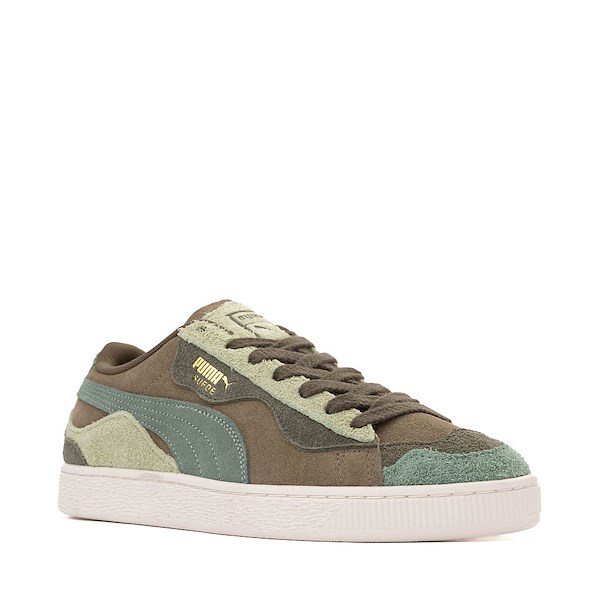 PUMA Suede Trippy Athletic Shoe Olive Calming Green Frosted Ivory Journeys