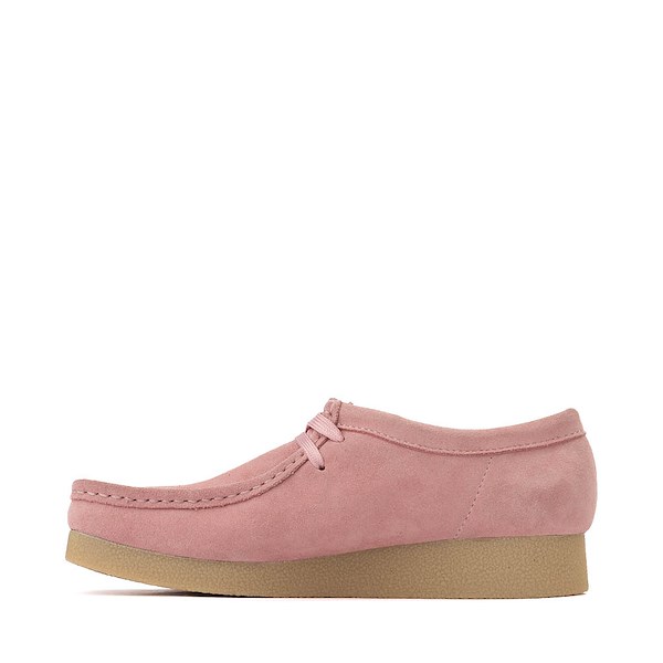 alternate view Womens Clarks Wallabee EVO Casual Shoe - Dusty RoseALT1