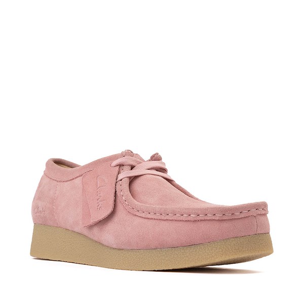 alternate view Womens Clarks Wallabee EVO Casual Shoe - Dusty RoseALT5