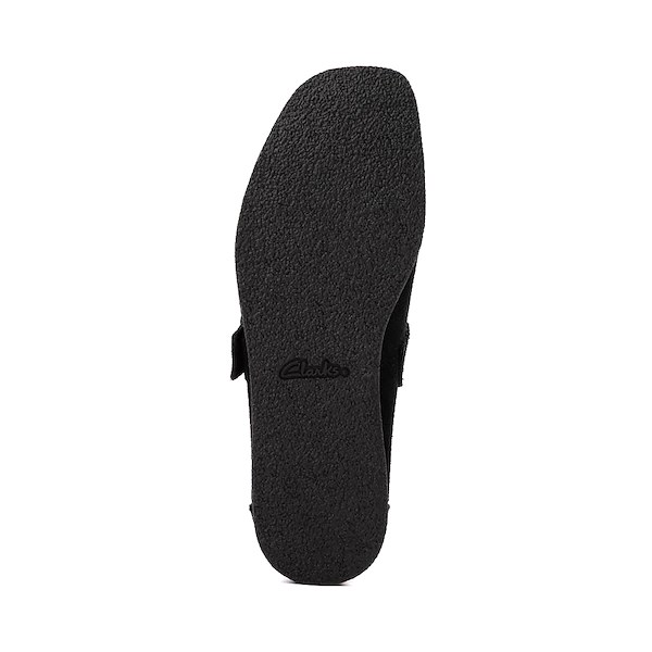 alternate view Womens Clarks Wallabee Evo T-Bar Mocassin - BlackALT3