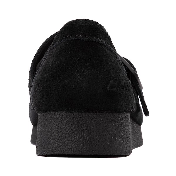 alternate view Womens Clarks Wallabee Evo T-Bar Mocassin - BlackALT4