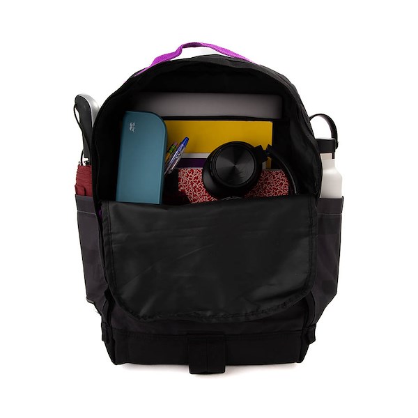 alternate view Minecraft Enderman Glow-In-The-Dark Backpack - BlackALT1