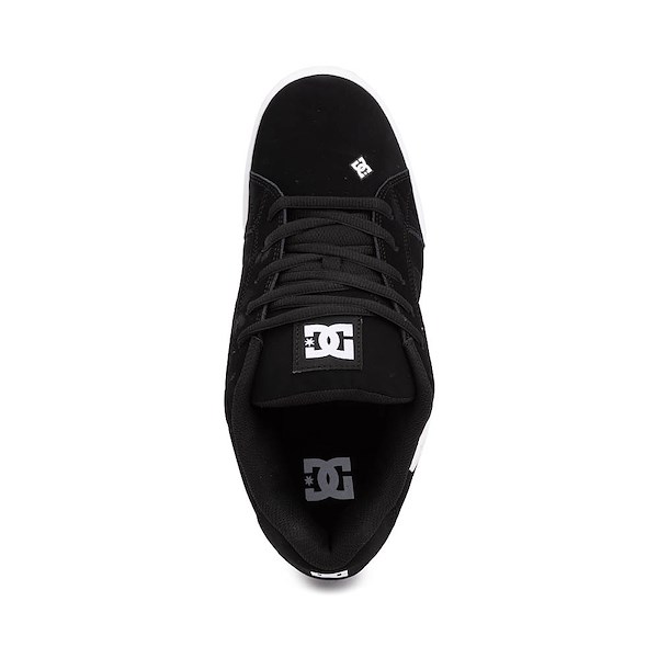 alternate view Mens DC Net Skate Shoe - Black / WhiteALT2
