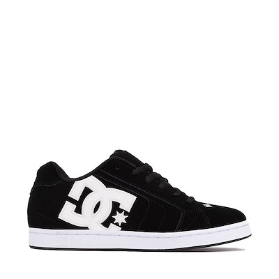 Main view of Mens DC Net Skate Shoe - Black / White