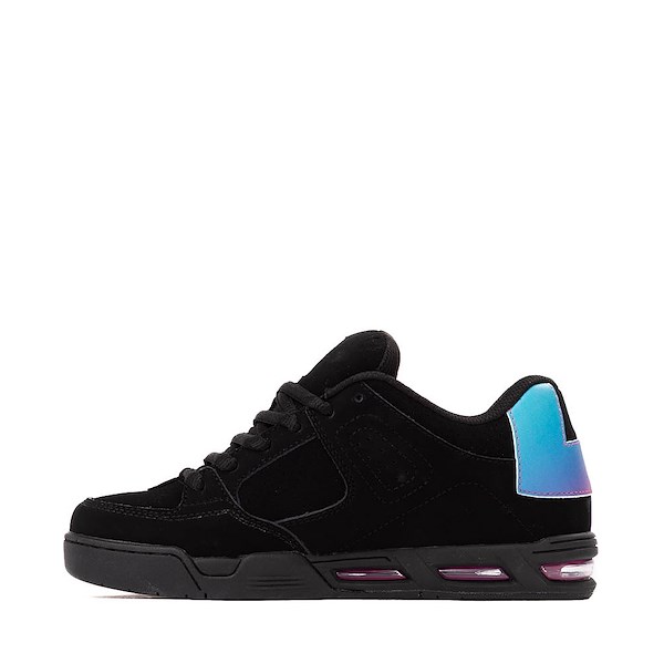 alternate view Womens DC Command Skate Shoe - Black / Pink / BlueALT1