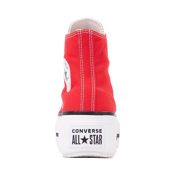 alternate view Converse Chuck Taylor All Star Lift Double Stack High-Top Sneaker - Black / WhiteALT4