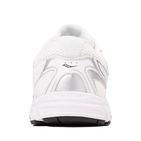 alternate view Saucony Ride Millenium Athletic Shoe - Big Kid - White / BlackALT4