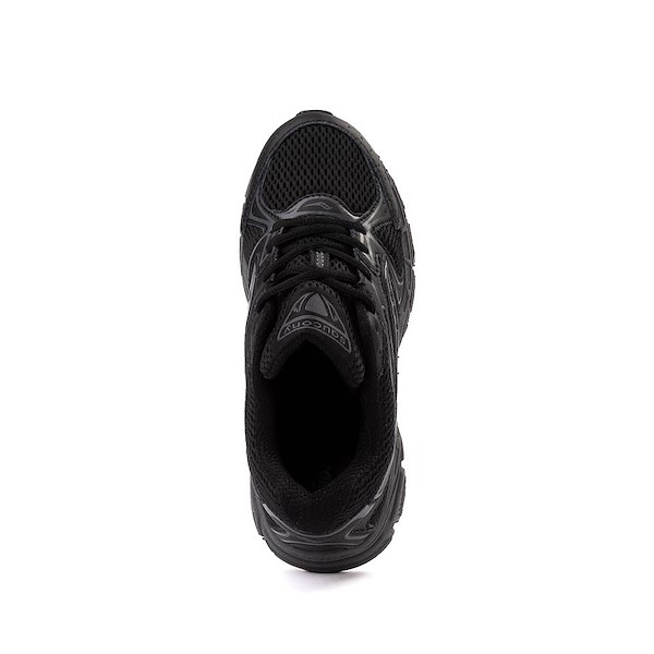 alternate view Saucony Ride Millenium Athletic Shoe - Big Kid - Black / BlackALT2