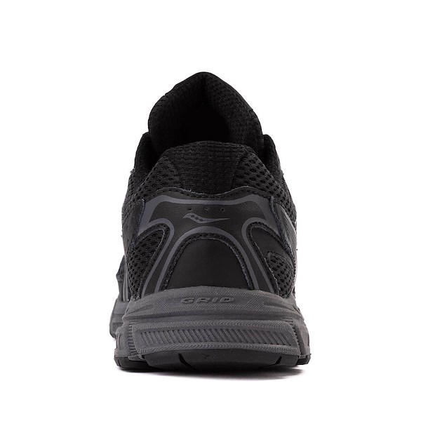 alternate view Saucony Ride Millenium Athletic Shoe - Big Kid - Black / BlackALT4