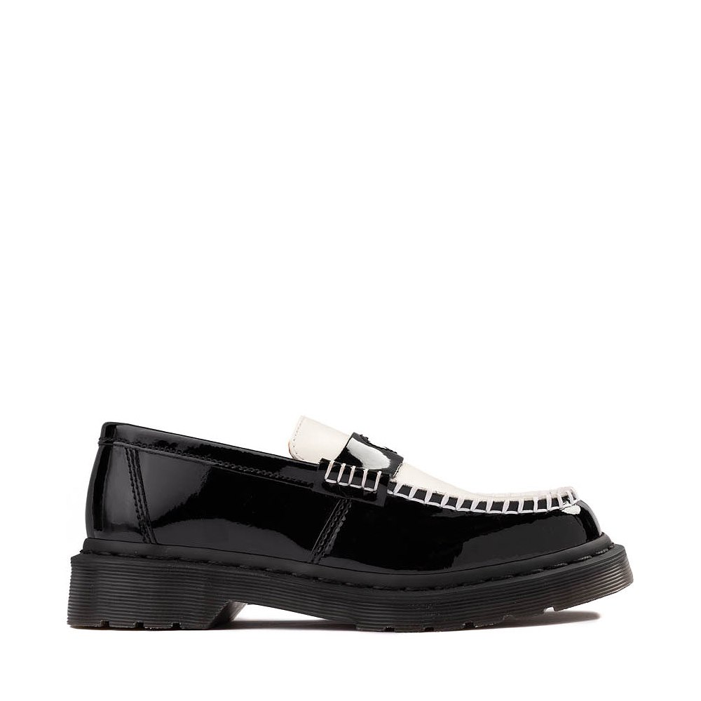 Womens Dr. Martens Penton Heart Loafer - Black