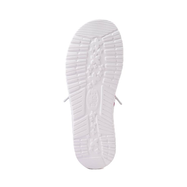 alternate view Womens Hello Kitty® x HEYDUDE Wendy Slip-On Casual Shoe - WhiteALT3