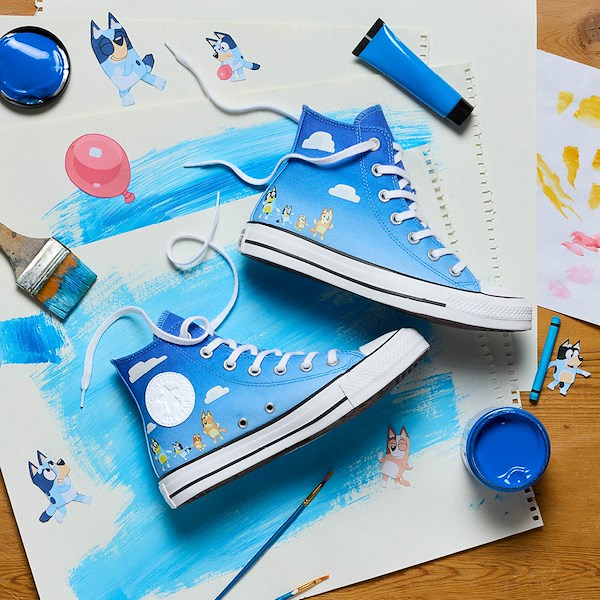 alternate view Converse x Bluey Chuck Taylor All Star High-Top Sneaker - BlueHERO
