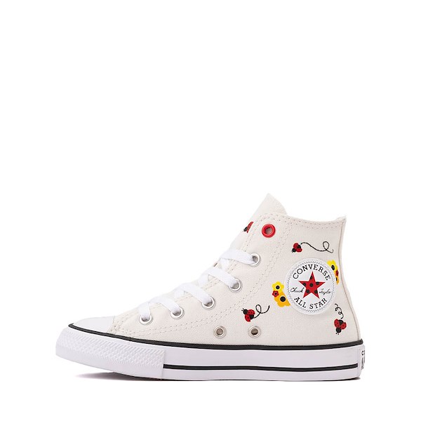 alternate view Converse Chuck Taylor All Star Ladybugs High-Top Sneaker - Little Kid - NaturalALT1