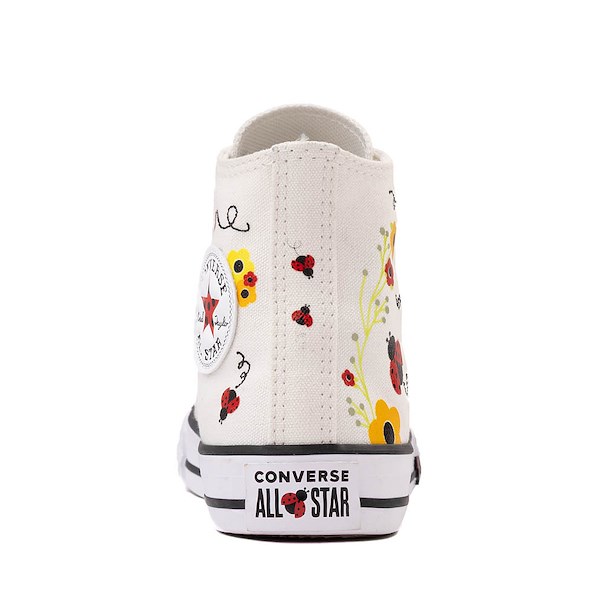 alternate view Converse Chuck Taylor All Star Ladybugs High-Top Sneaker - Little Kid - NaturalALT4