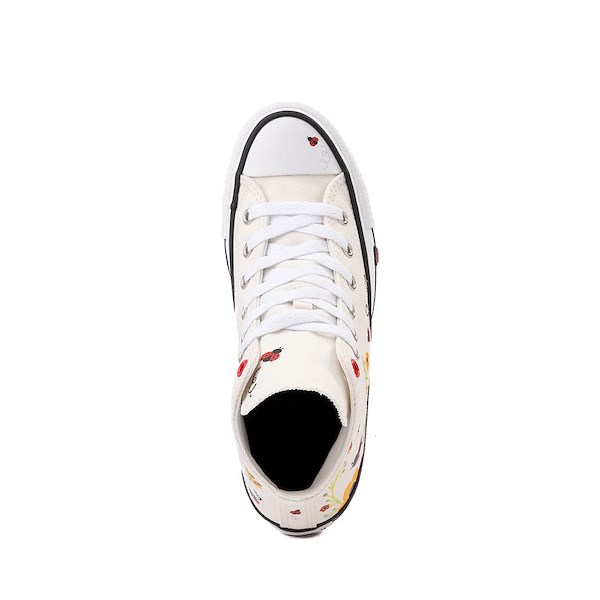 alternate view Converse Chuck Taylor All Star Ladybugs High-Top Sneaker - Big Kid - NaturalALT2