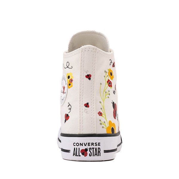 alternate view Converse Chuck Taylor All Star Ladybugs High-Top Sneaker - Big Kid - NaturalALT4