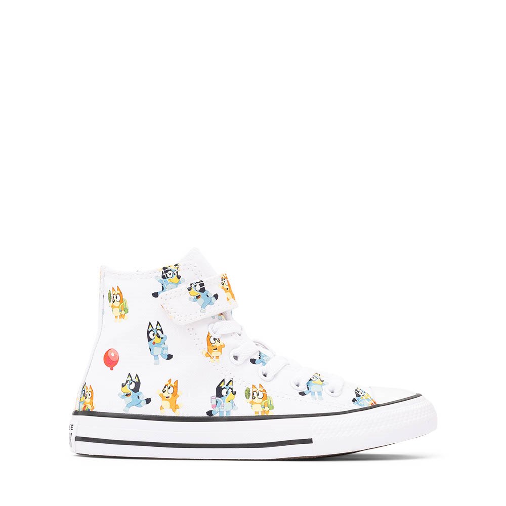 Converse x Bluey Chuck Taylor All Star Easy-On High-Top Sneaker - Little Kid - White