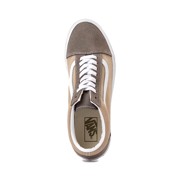 alternate view Vans Old Skool Skate Shoe - Block BrownALT2