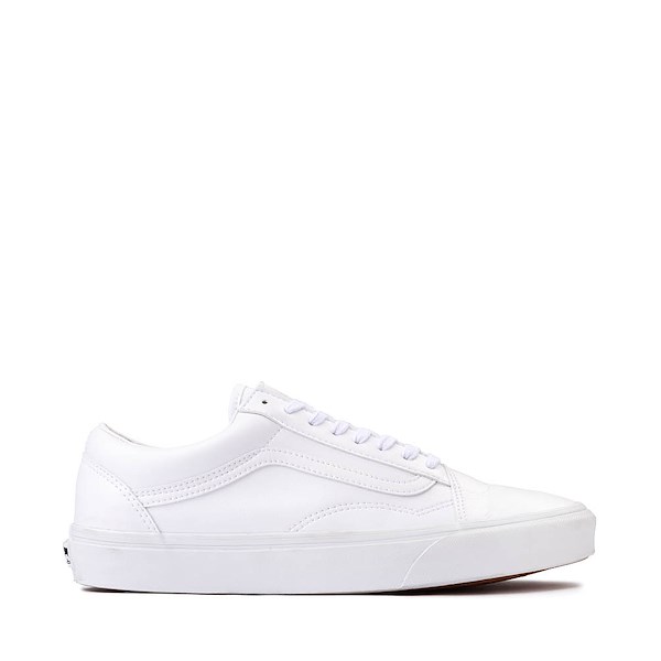 Vans Old Skool Classic Tumble Skate Shoe True White Journeys