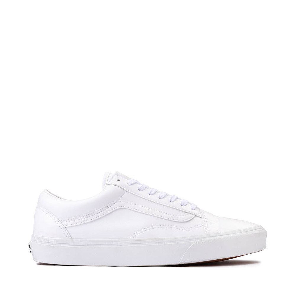 Vans Old Skool Classic Tumble Skate Shoe True White Journeys