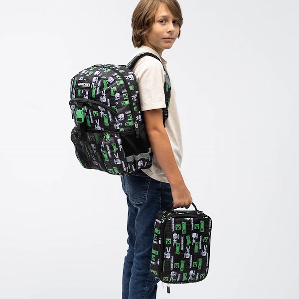alternate view Minecraft Backpack Set - BlackALT1B