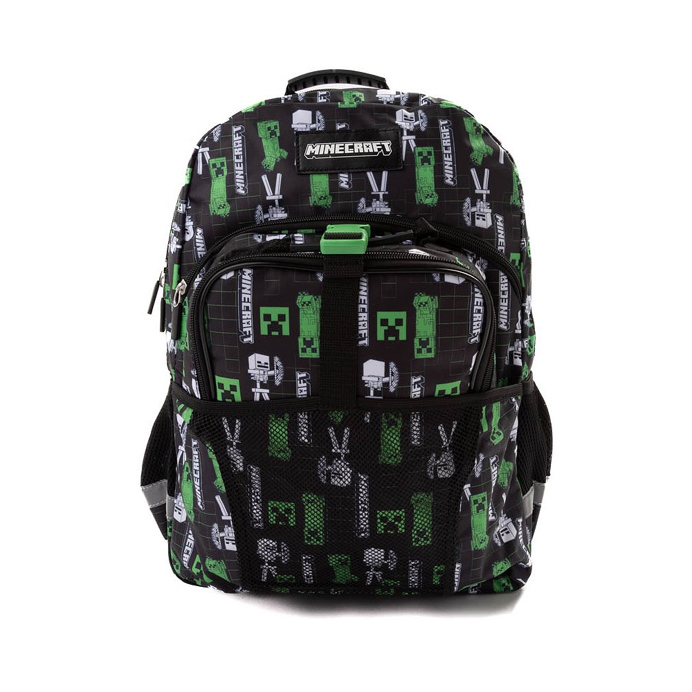 Minecraft Backpack Set - Black