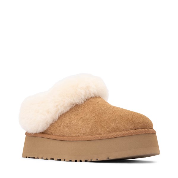 alternate view Womens UGG® Tazzelle Slipper - ChestnutALT5