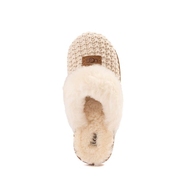 alternate view UGG® Cozy II Knit Slipper - Little Kid - CreamALT2