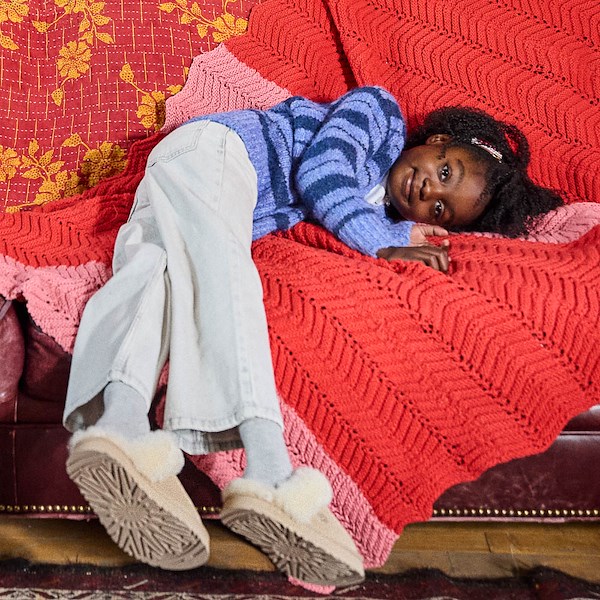 alternate view UGG® Disquette Platform Clog - Little Kid / Big Kid - SandALT1B