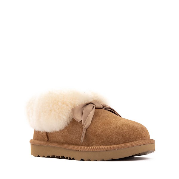 alternate view UGG® Bailey Slipper - Little Kid / Big Kid - ChestnutALT5