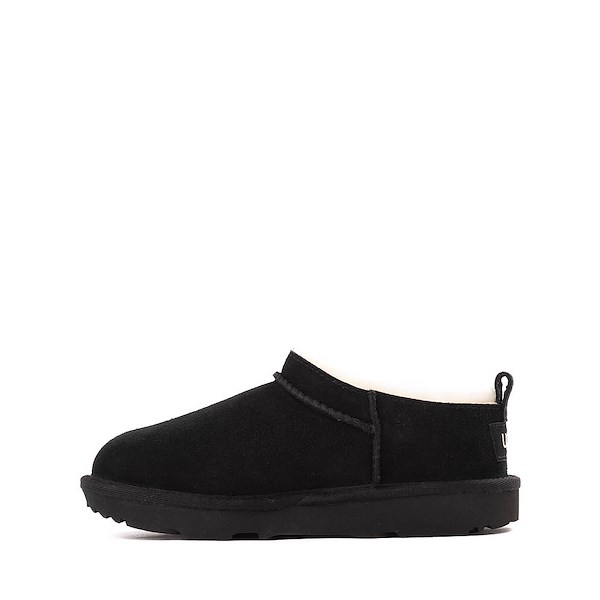 alternate view UGG® Classic Micro Boot - Little Kid / Big Kid - BlackALT1