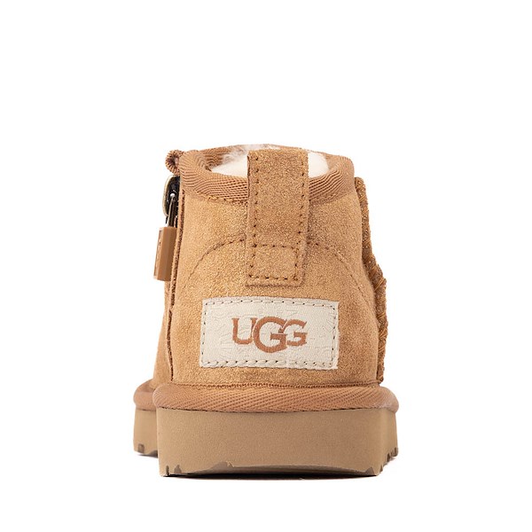 alternate view UGG® Classic Ultra Mini Dazzle Boot - Toddler / Little Kid - ChestnutALT4