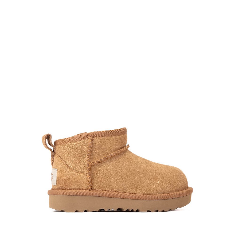 UGG&reg; Classic Ultra Mini Dazzle Boot - Toddler / Little Kid - Chestnut