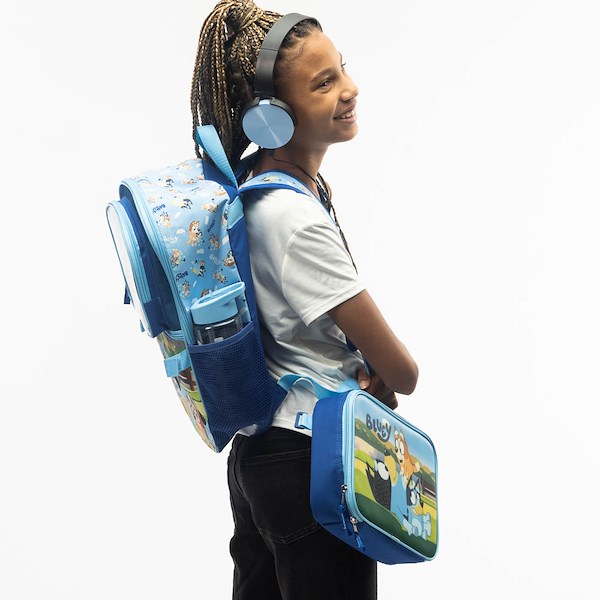 alternate view Bluey Blue Backpack SetALT1B