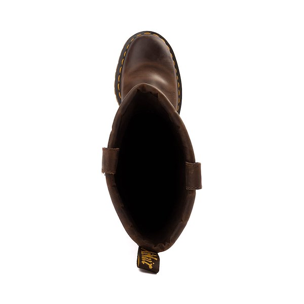 alternate view Dr. Martens Anistone Knee High Boot - Dark BrownALT2