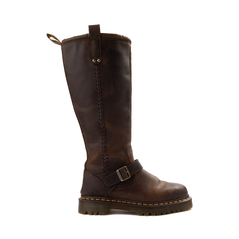 Dr. Martens Anistone Knee High Boot - Dark Brown