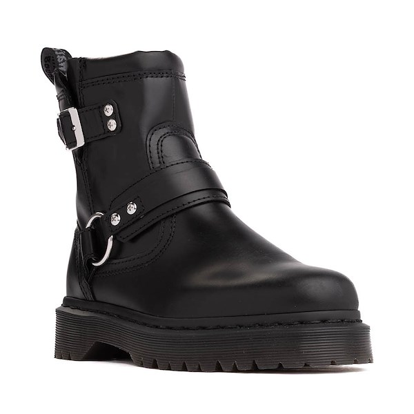 alternate view Dr. Martens Anistone Harness Biker Boot - BlackALT5