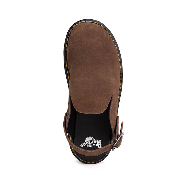 alternate view Dr. Martens Zebzag Slingback Platform Mule - Dark BrownALT2