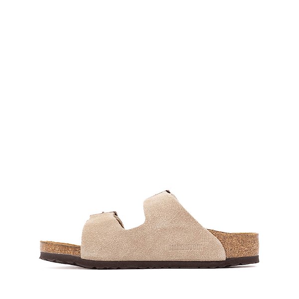 alternate view Birkenstock Arizona Slide Sandal - Little Kid - TaupeALT1