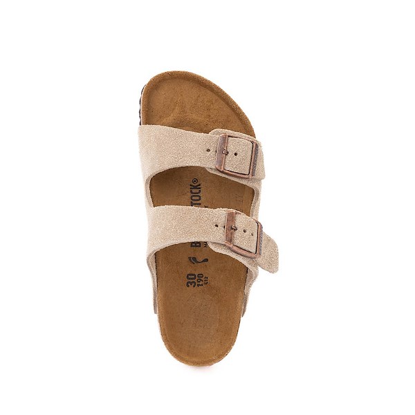 alternate view Birkenstock Arizona Slide Sandal - Little Kid - TaupeALT2