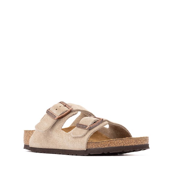 alternate view Birkenstock Arizona Slide Sandal - Little Kid - TaupeALT5
