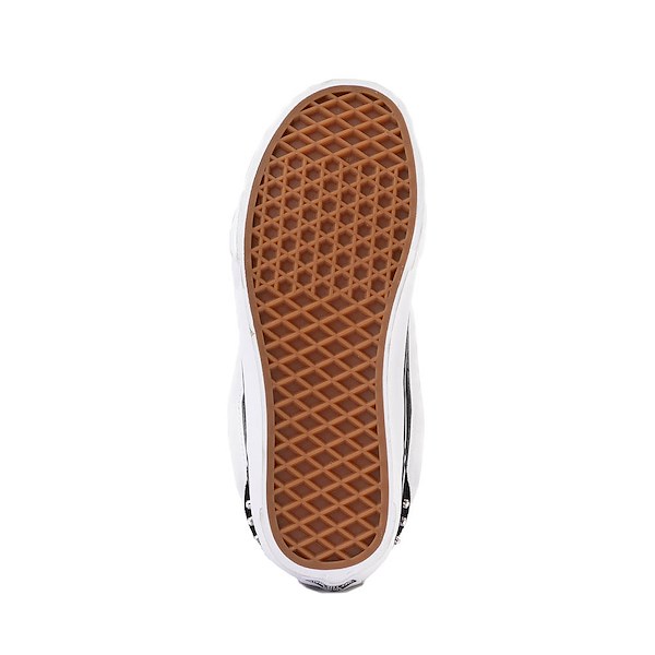 alternate view Vans Knu Skool Rhinestone Skate Shoe - Black / WhiteALT3